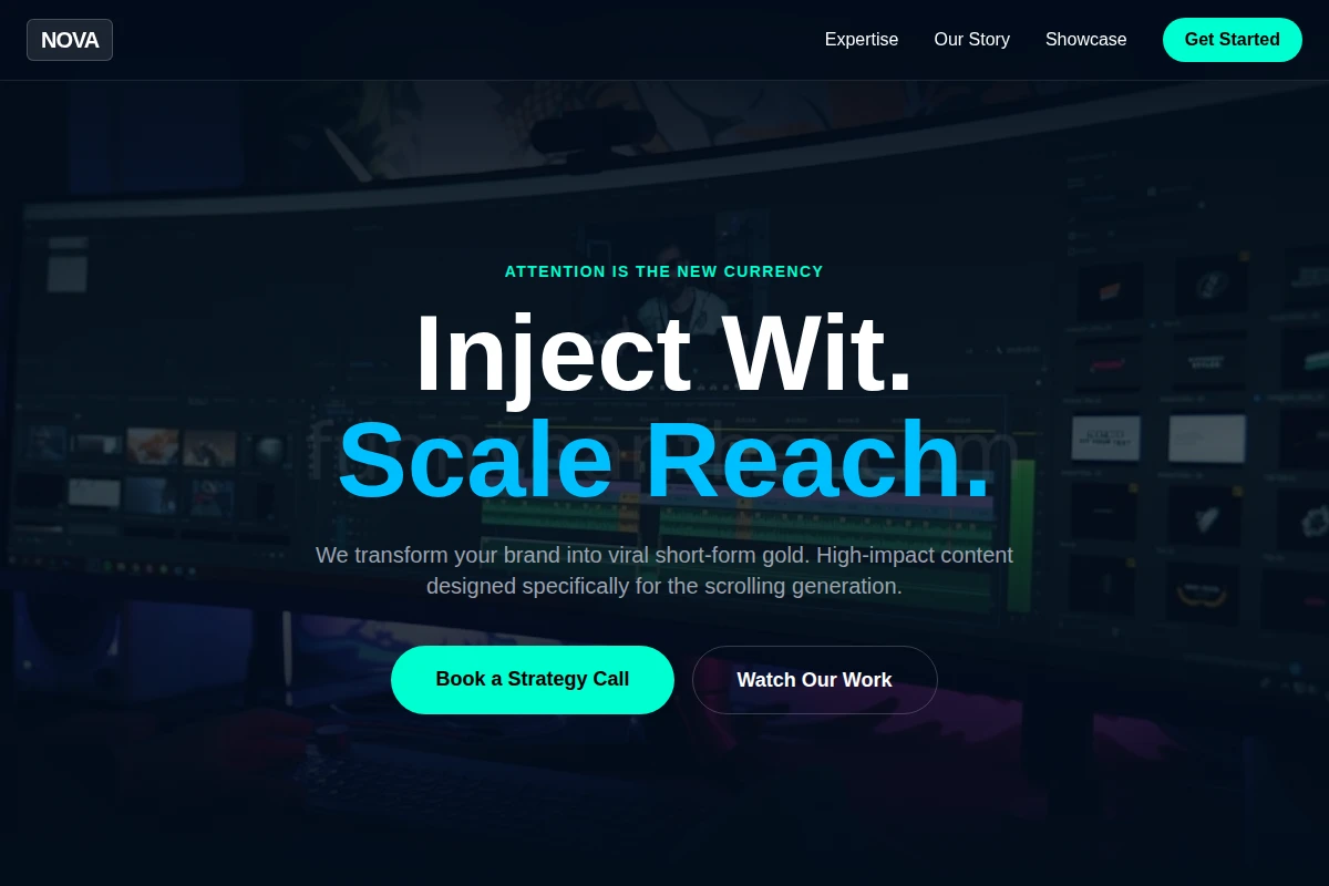 Nova Short Form Video Agency