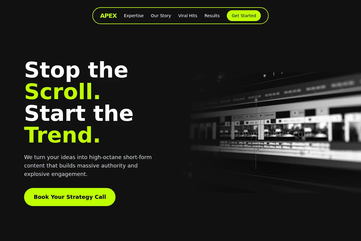 Hook Short Form Video Agency