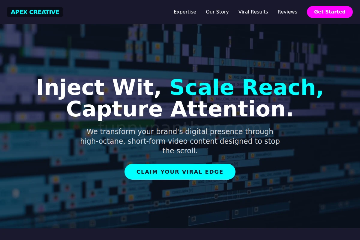 Glitch Short Form Video Agency