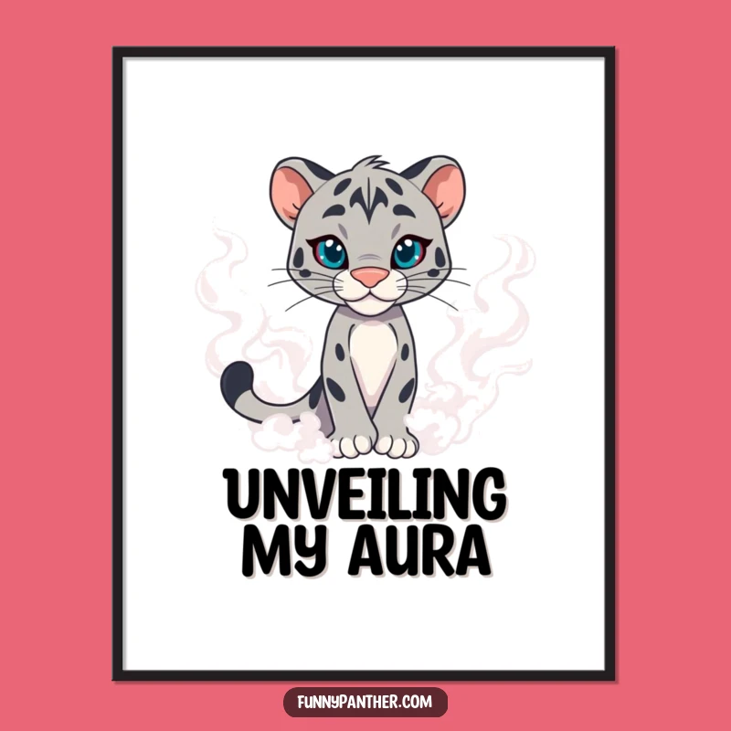 Funny Panther Mist Digital Art - Instant Mysterious Decor for Your Walls