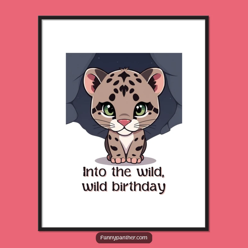 Funny Free Printable Wall Art: Curious Panther Cub 'What's Next' Downloadable Art for Playful Decor
