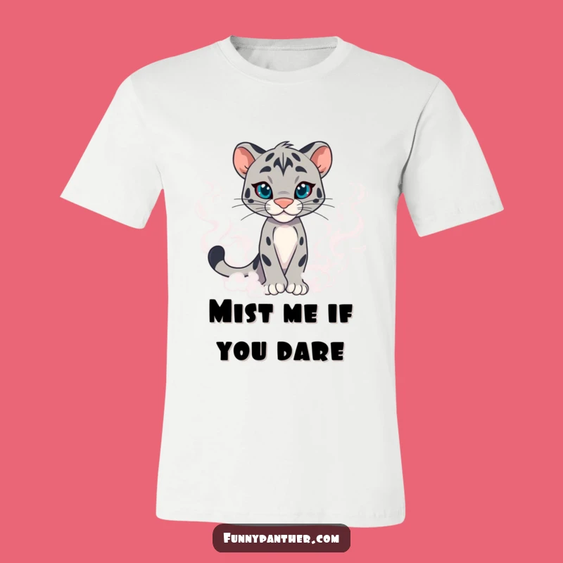 Funny Panther Mist T-Shirt - Bold Confidence in Every Wear